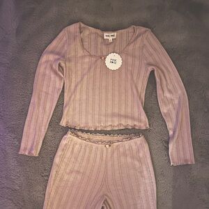 Pink Pajama Set - brand new with tags